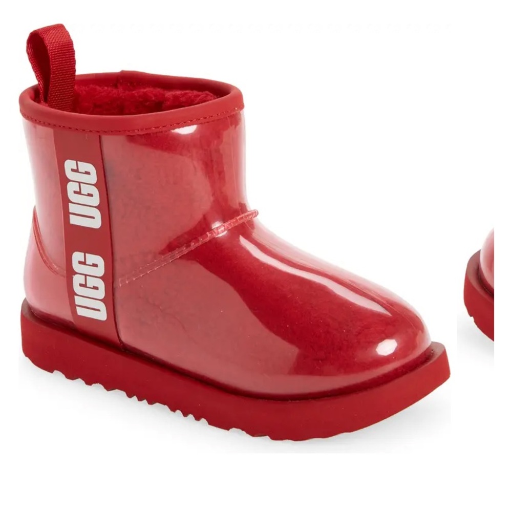 Brand new UGG Mini Classic II Waterproof Clear boot